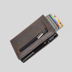 QEVOLT Signature Leather Wallet